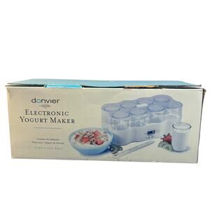 Donvier Cuisipro Electronic Yogurt Maker 8 Cups At Home tested